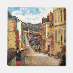Imán Pintura de Paul Gauguin, Rue Jouvenet en Rouen Mag