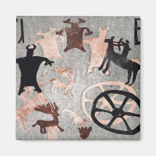 Imán Pintura de roca 1994