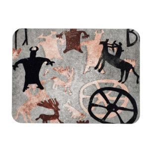 Imán Pintura de roca 1994