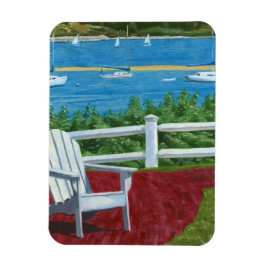 Imán Pintura de silla Adirondack