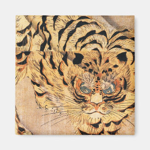 Imán Pintura de tigre