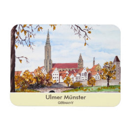 Imán Pintura de Ulm Minster Alemania de Farida Greenfie