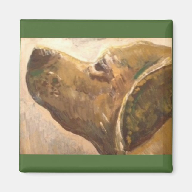 Imán Pintura de Van Gogh Lab (Frente)