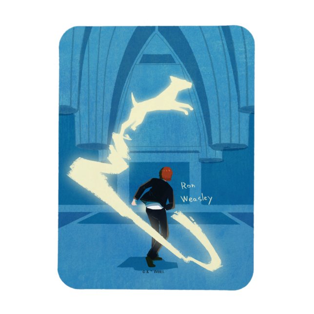 Imán Pintura del Patronus de Ron Weasley (Vertical)
