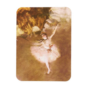 Imán Pintura estelar de bailarina de ballet Degas