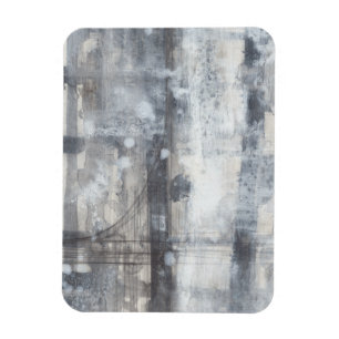 Imán Pintura gris contemporánea
