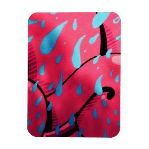 Imán pintura húmeda