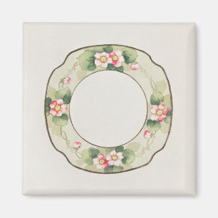 Imán Pintura japonesa de placa de Noritake Factory