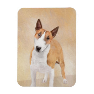 Imán Pintura Miniatura de Bull Terrier - Cute Original