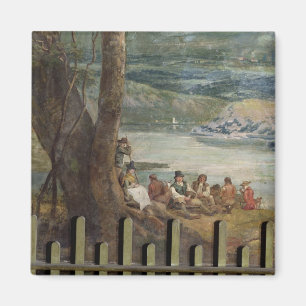 Imán Pintura mural de Drakelowe Pasillo, nr. Burton