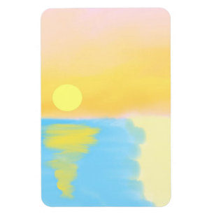 Imán pintura paisajística