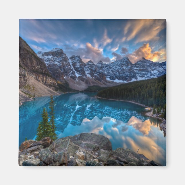 Imán Pintura sobre Moraine (Frente)