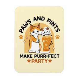 Imán Pinturas y pinturas de Fiesta para gatos de Oktobe