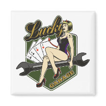 Pinup Chica Magnet