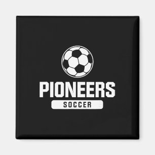 Imán Pioneros Fútbol Para Primaria, Secundaria y Bachil