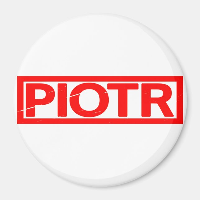 Imán Piotr Stamp (Frente)