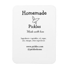 Imán Piquetes caseros hechos con amor agregar sitio web