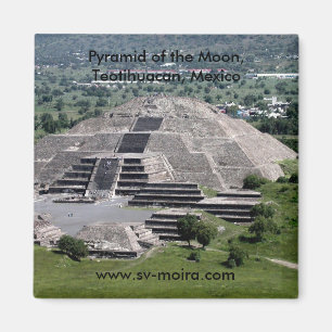 Imán Pirámide de la Luna, Teotihuacán, México