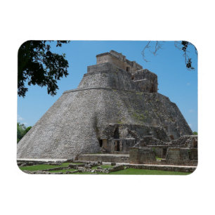 Imán Pirámide del mago, Uxmal, Yucatán, México