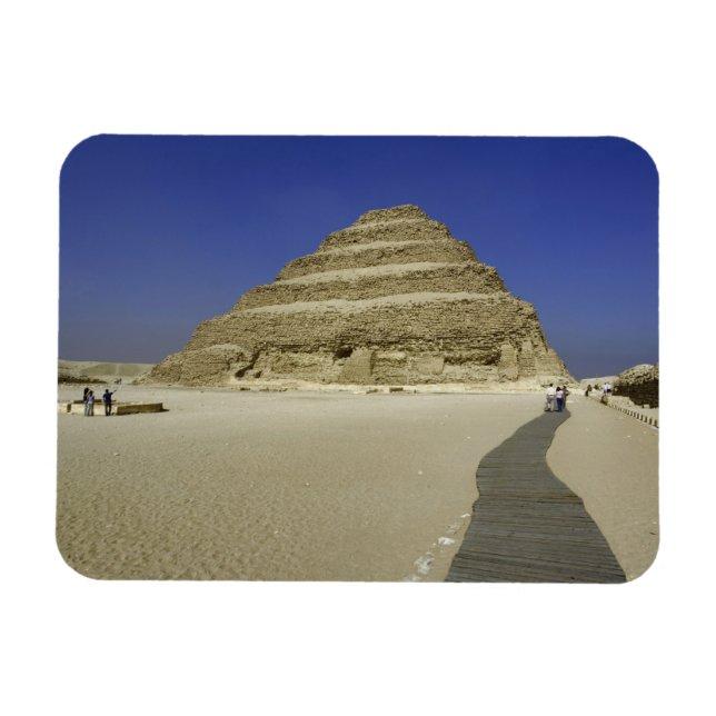 Imán Pirámide escalonada en Saqqara, una de las primera (Horizontal)