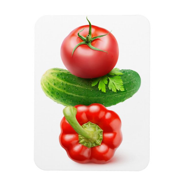 Imán Pirámide vegetal (Vertical)