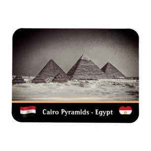 Imán Pirámides egipcias y El Cairo - Antiguo Egipto/UN