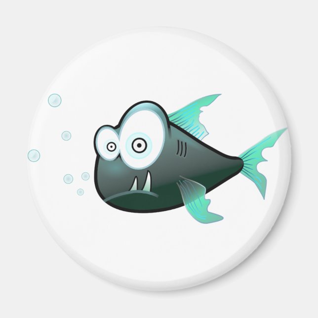 Imán Piranha (Frente)
