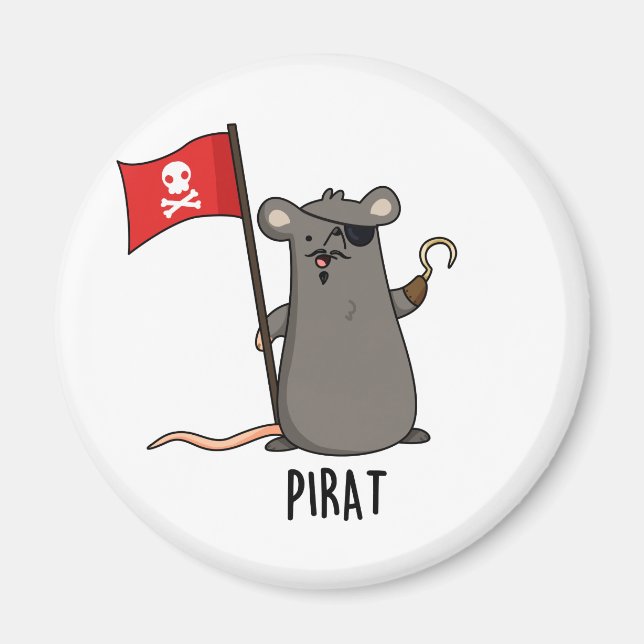 Imán Pirat Rat Pun (Frente)