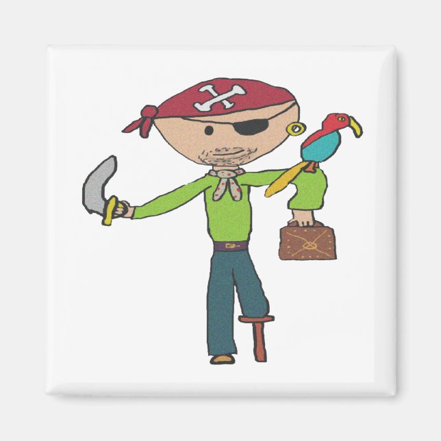 Imán Pirata (Frente)