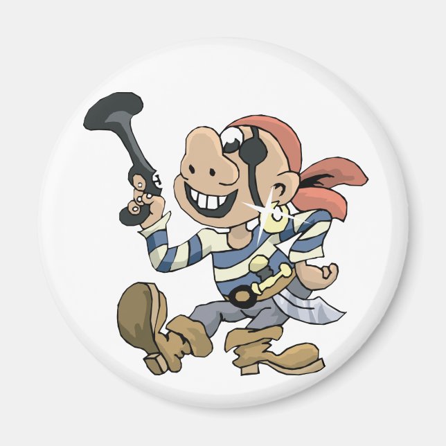 Imán Pirata de comedia (Frente)