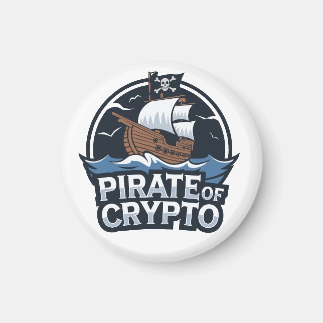 Imán Pirata de Crypto (Frente)