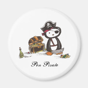 Imán Pirata de la pluma