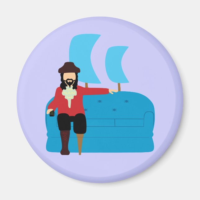 Imán Pirata de Sofa (Frente)