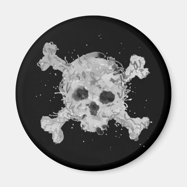 Imán Pirata desordenado (Frente)