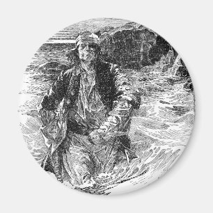 Imán Piratas antiguos, Sir Henry Morgan en el océano