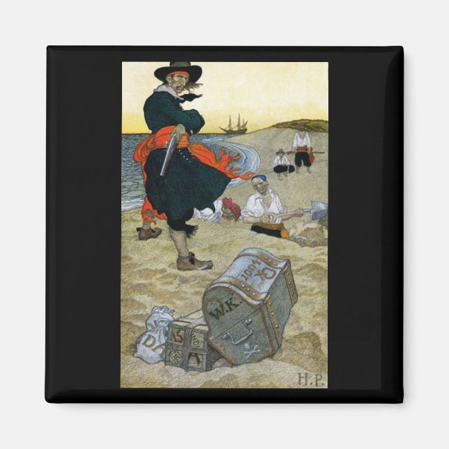 Imán Pirate Art (Frente)