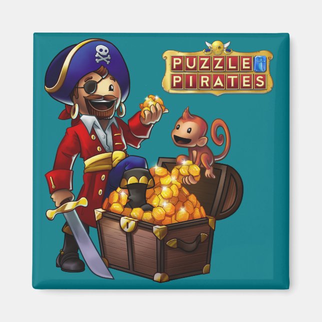 Imán Pirate Booty Magnet (Frente)