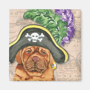 Imán Pirate Dogue de Bordeaux Magnet