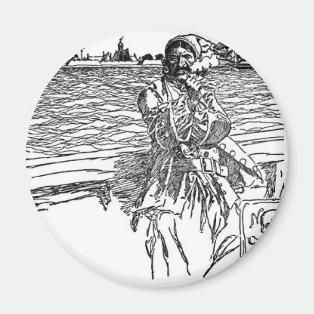 Imán Pirate Graphis (Frente)