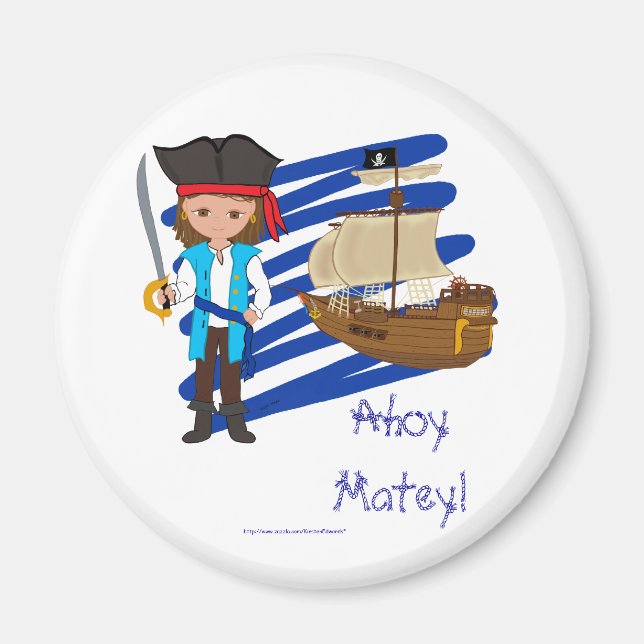 Imán Pirate Magnet (Frente)