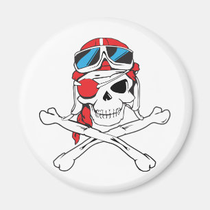 Imán Pirate Skull