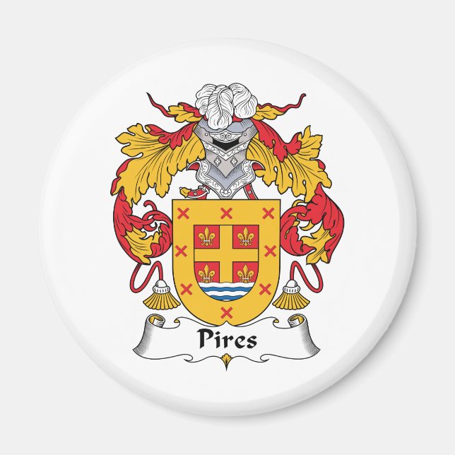 Imán Pires Family Crest (Frente)