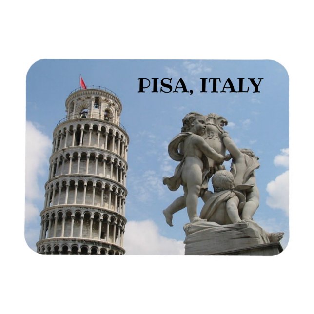 Imán Pisa Italia (Horizontal)
