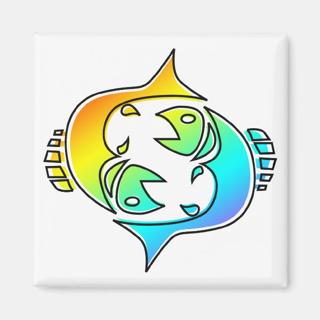 Imán pisces de odd-Rex (Frente)