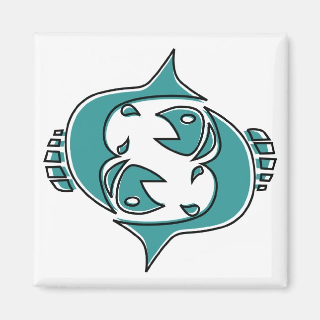 Imán pisces de odd-Rex (Frente)