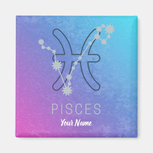 Imán Pisces Estrella Zodiaca Signo Horóscopo Constelaci