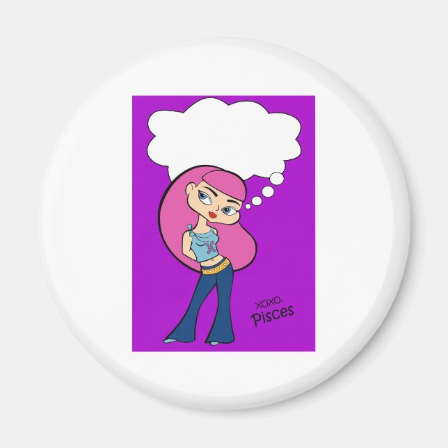 Imán Pisces Magnet (Frente)