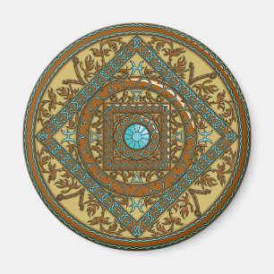 Imán Pisces Mandala Magnet