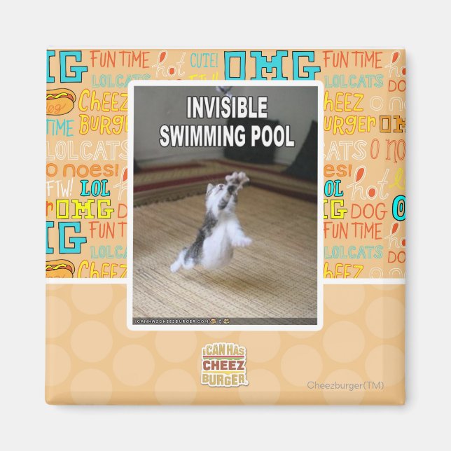 Imán Piscina Invisible (Frente)