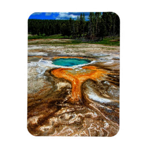 Imán Piscina la termal de Yellowstone